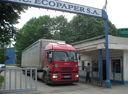 Ecopaper mill in Romania